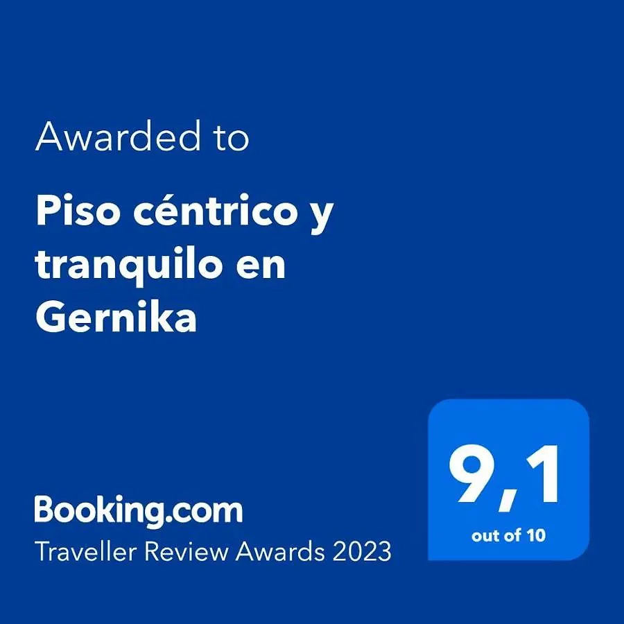 Appartement Piso céntrico y tranquilo en Gernika